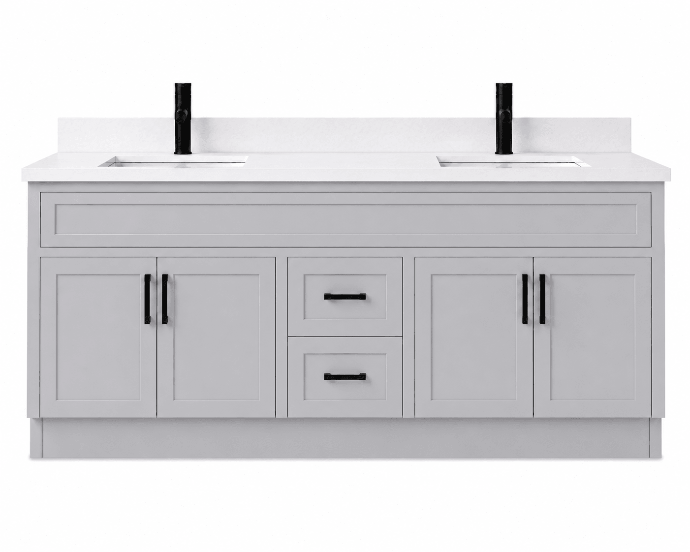 60" Modena MDF Shaker Free Standing Bathroom Vanity - RenoPro Co.