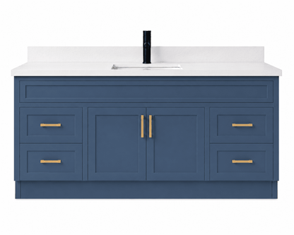 60" Modena MDF Shaker Free Standing Bathroom Vanity - RenoPro Co.