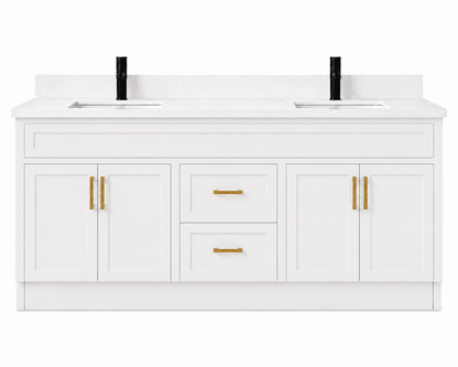 60" Modena MDF Shaker Free Standing Bathroom Vanity - RenoPro Co.