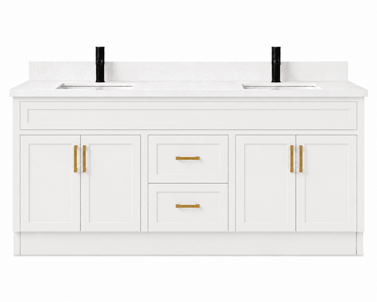 60" Modena MDF Shaker Free Standing Bathroom Vanity - RenoPro Co.