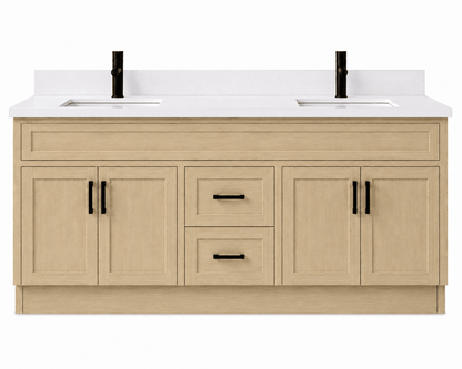 60" Modena MDF Shaker Free Standing Bathroom Vanity - RenoPro Co.