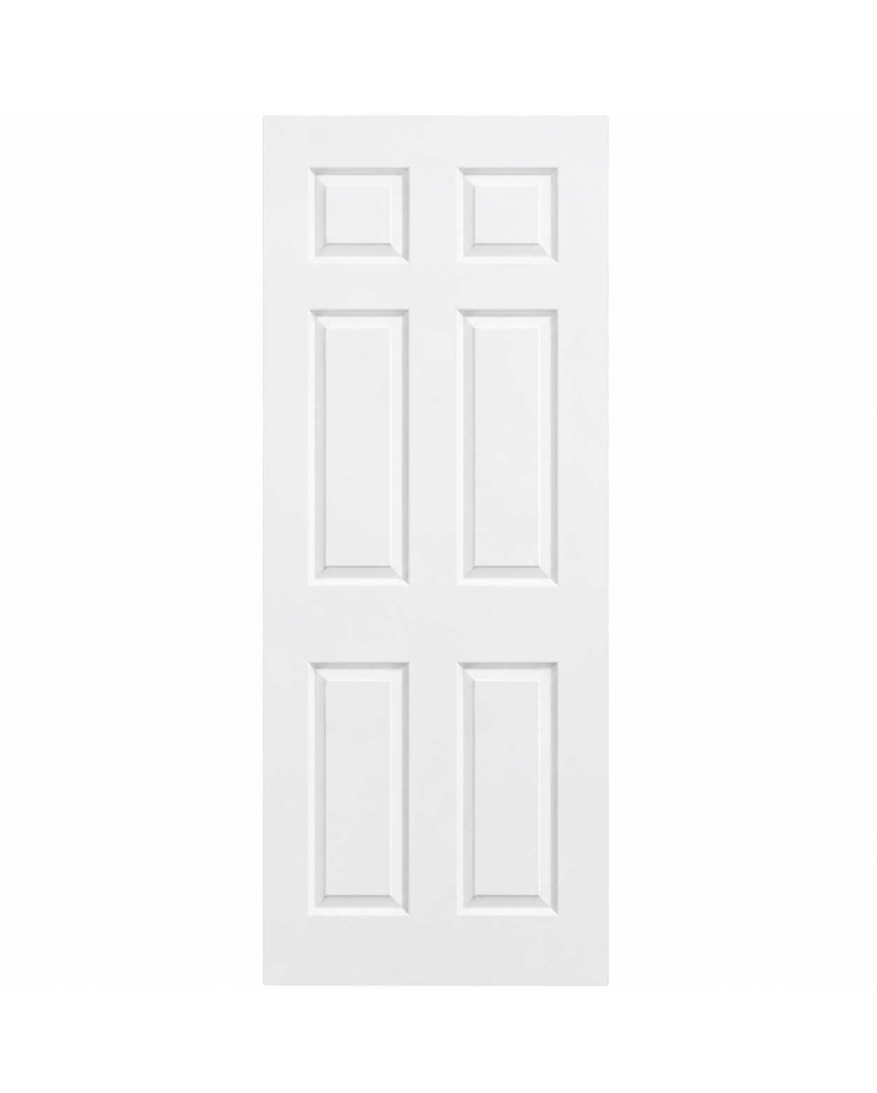 6 Panel Hollow Core Pre-Hung Interior Door