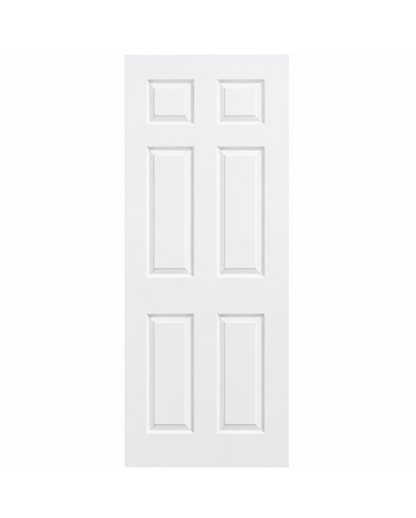 6 Panel Hollow Core Pre-Hung Interior Door