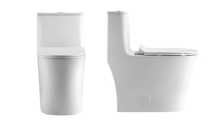 Astra One-Piece Dual Flush Modern Toilet - RenoPro Co.