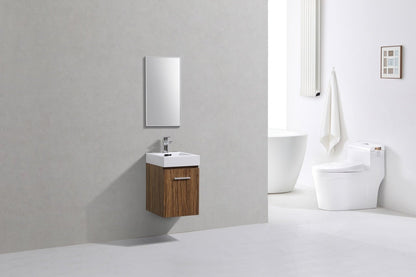 Bliss 16" Wall Mount Modern Bathroom Vanity - RenoPro Co.