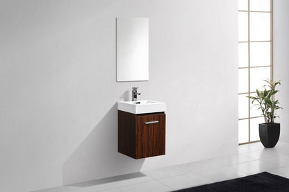 Bliss 16" Wall Mount Modern Bathroom Vanity - RenoPro Co.