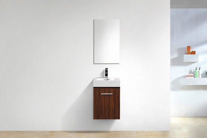 Bliss 16" Wall Mount Modern Bathroom Vanity - RenoPro Co.