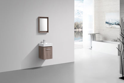 Bliss 16" Wall Mount Modern Bathroom Vanity - RenoPro Co.