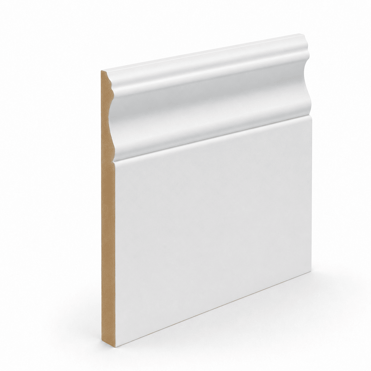 Colonial Baseboard 5-1/4" x 1/2" x 12' - RenoPro Co.