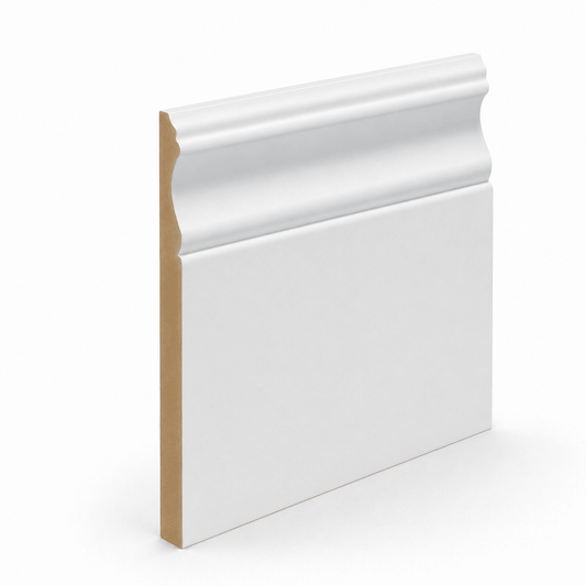 Colonial Baseboard 5-1/4" x 1/2" x 12' - RenoPro Co.