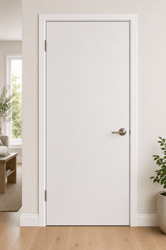 Flat Hollow Core Pre - Hung Interior Door - RenoPro Co.
