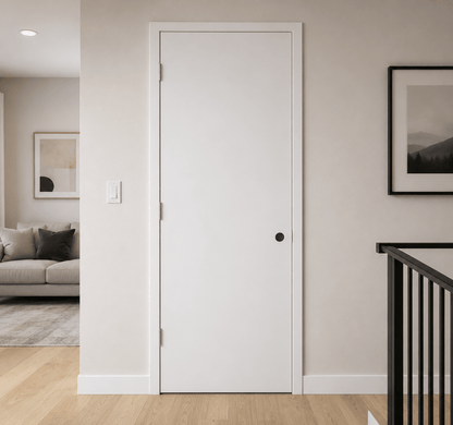 Flat Solid Core Pre-Hung Interior Door - RenoPro Co.
