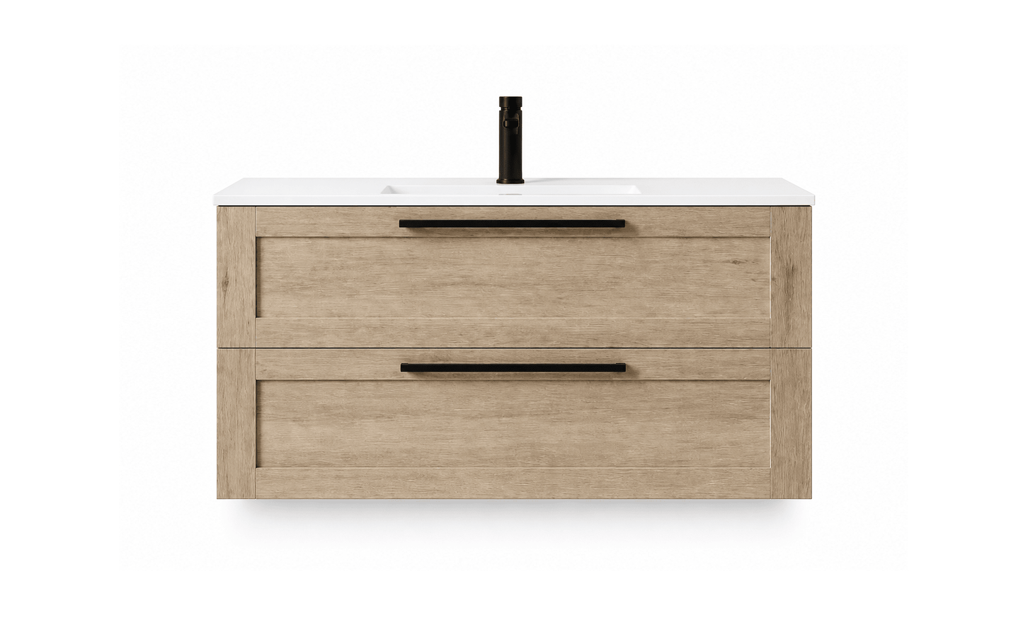 Luma Ridge Wall - Mount Modern Bathroom Vanity - RenoPro Co.