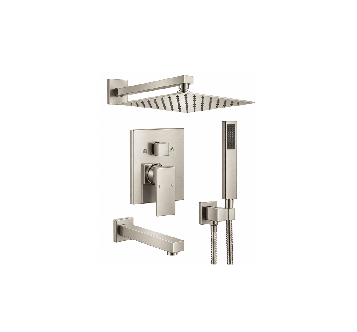 Luxe 3 Way Shower System Set - RenoPro Co.