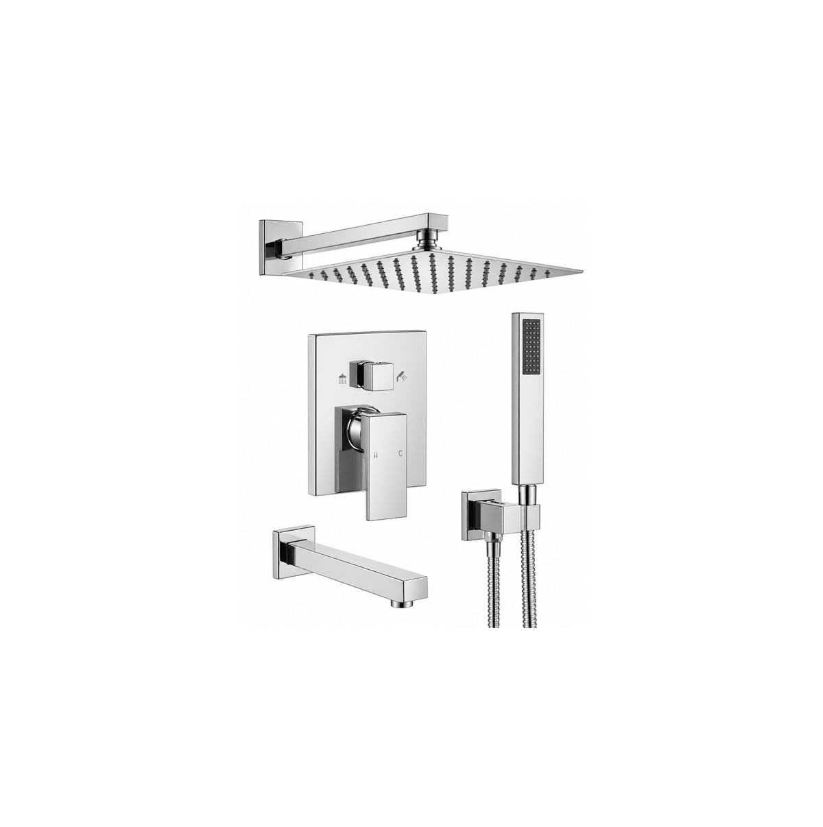 Luxe 3 Way Shower System Set - RenoPro Co.