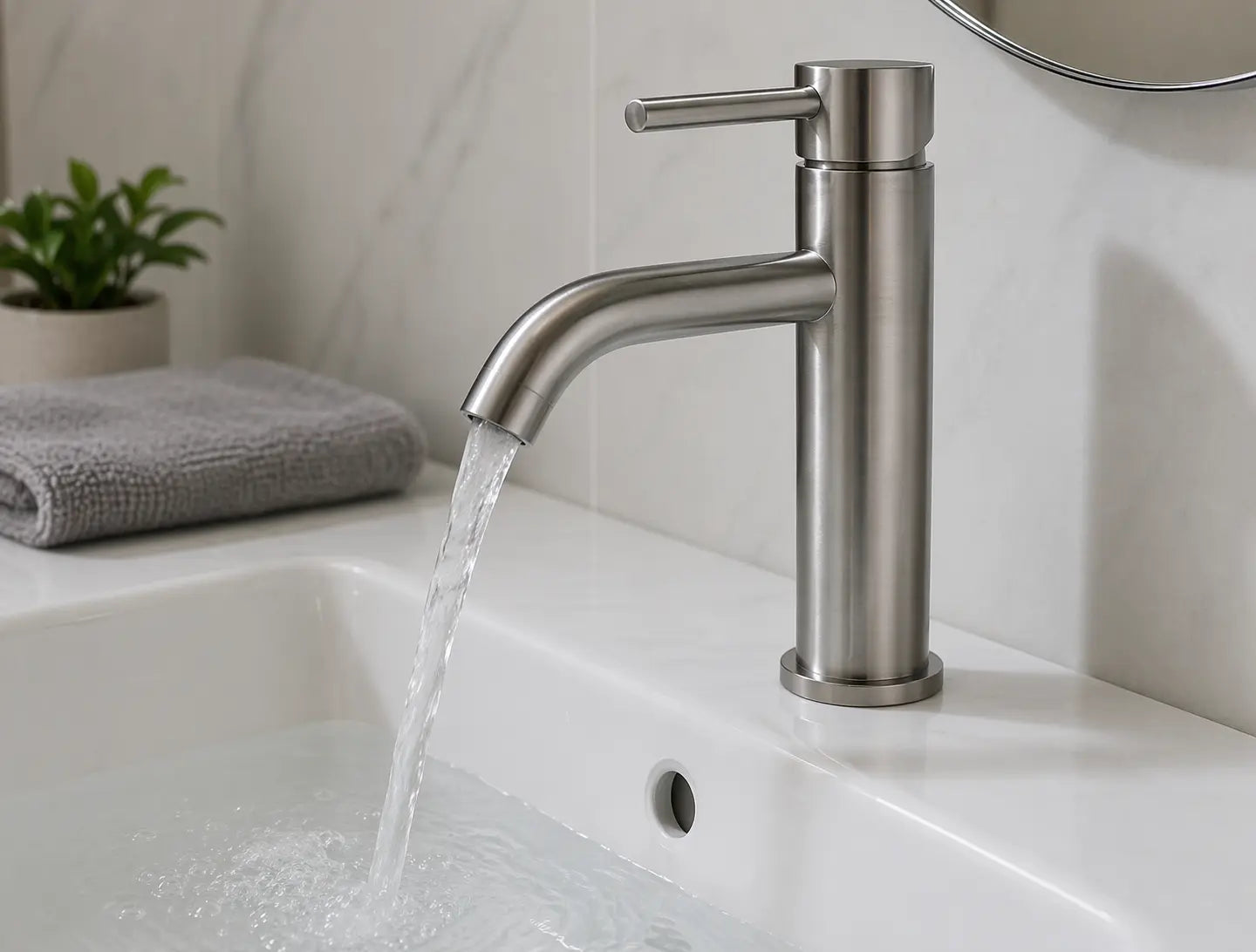 NovaFlow Modern Bathroom Faucet – Sleek Sink Faucet for Vanity - RenoPro Co.