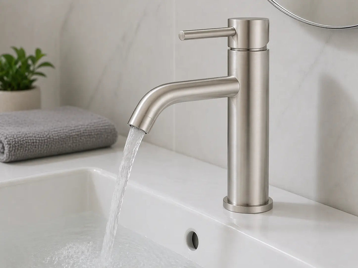NovaFlow Modern Bathroom Faucet – Sleek Sink Faucet for Vanity - RenoPro Co.