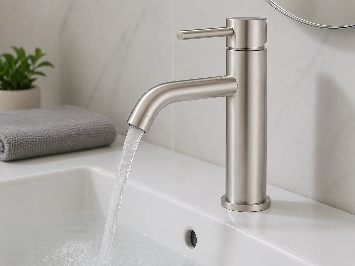 NovaFlow Modern Bathroom Faucet – Sleek Sink Faucet for Vanity - RenoPro Co.