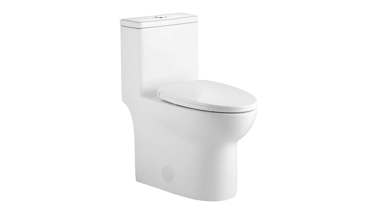 Sierra One-Piece Dual Flush Modern Toilet - RenoPro Co.