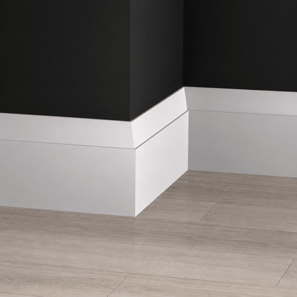 Step Bevel Baseboard 7-1/4" x 5/8" x 10' - RenoPro Co.